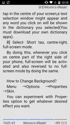 AlReader android App screenshot 0
