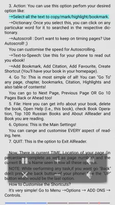 AlReader android App screenshot 6